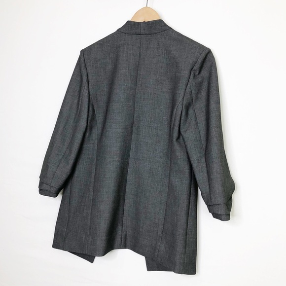 Babaton Aritizia Power Hip Gray open closure blazer - Picture 6 of 13